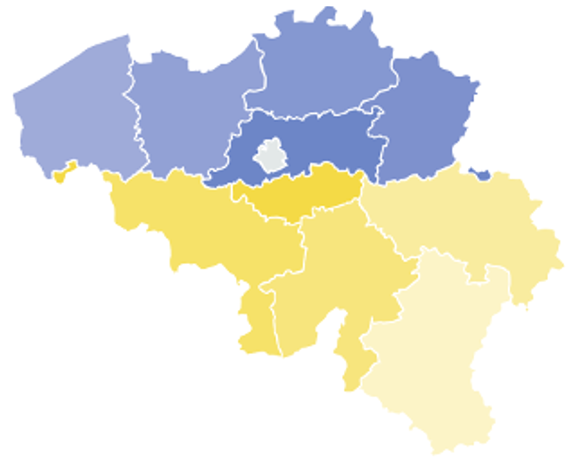 carte belgique